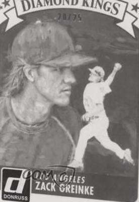 Zack Greinke [Test Proof Black] #14