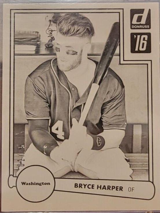 Bryce Harper [Test Proof Black] #12
