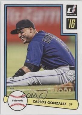 Carlos Gonzalez [Gold Press Proof] #28