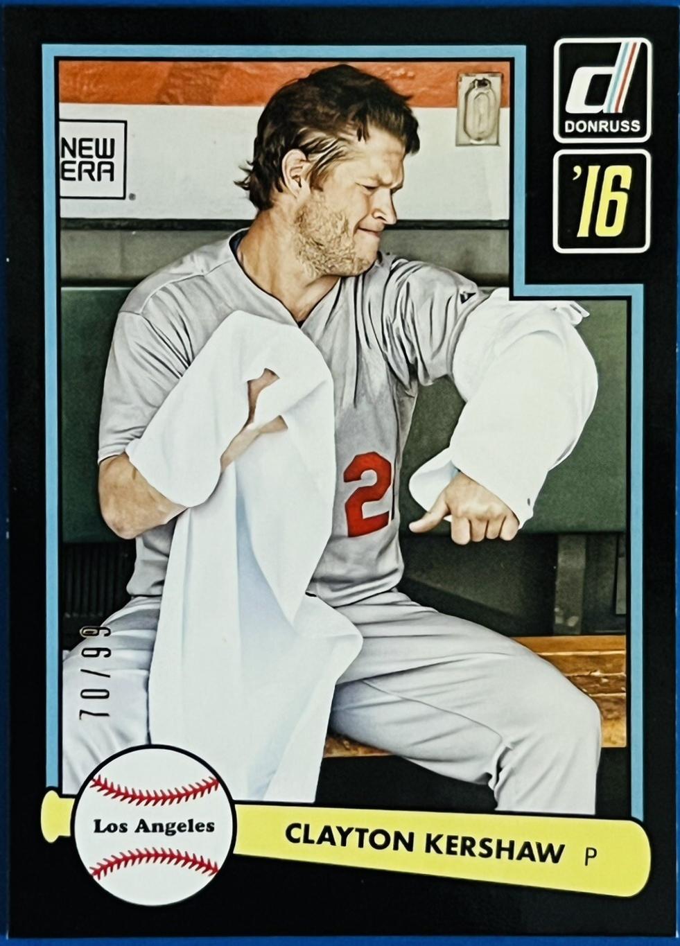 Clayton Kershaw [Black Border] #8