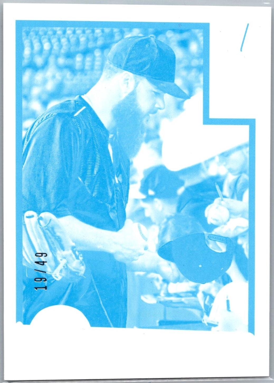 Dallas Keuchel [Test Proof Cyan] #6