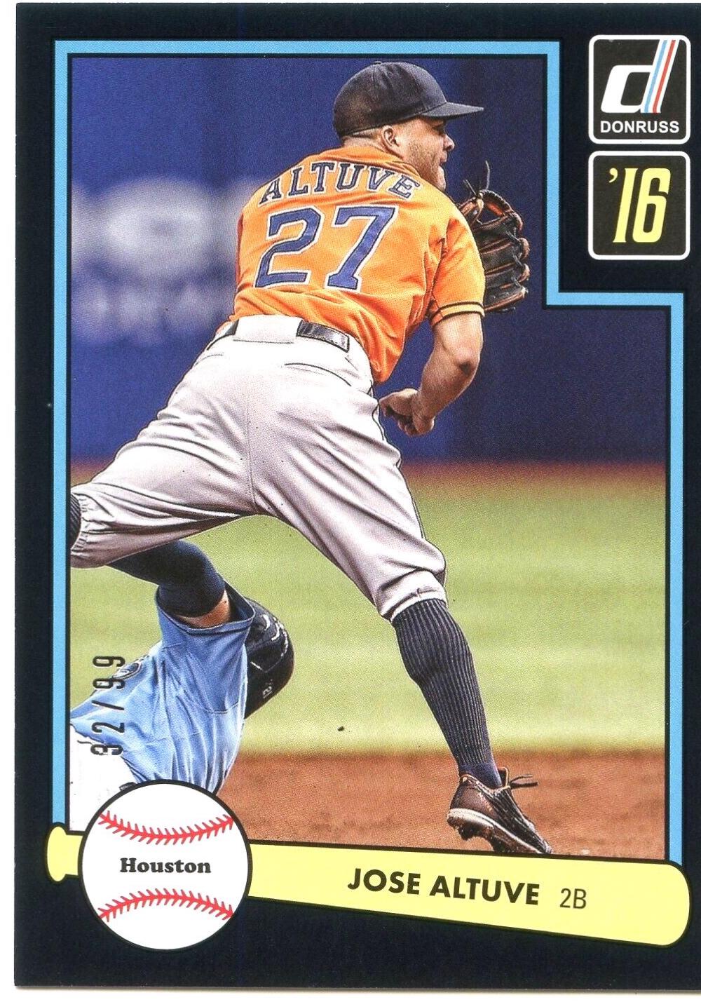 Jose Altuve [Black Border] #25