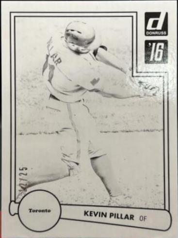 Kevin Pillar [Test Proof Black] #38