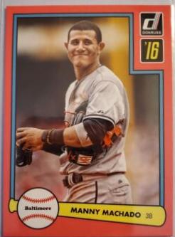 Manny Machado [Pink Border] #30