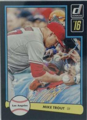Mike Trout [Black Border] #1