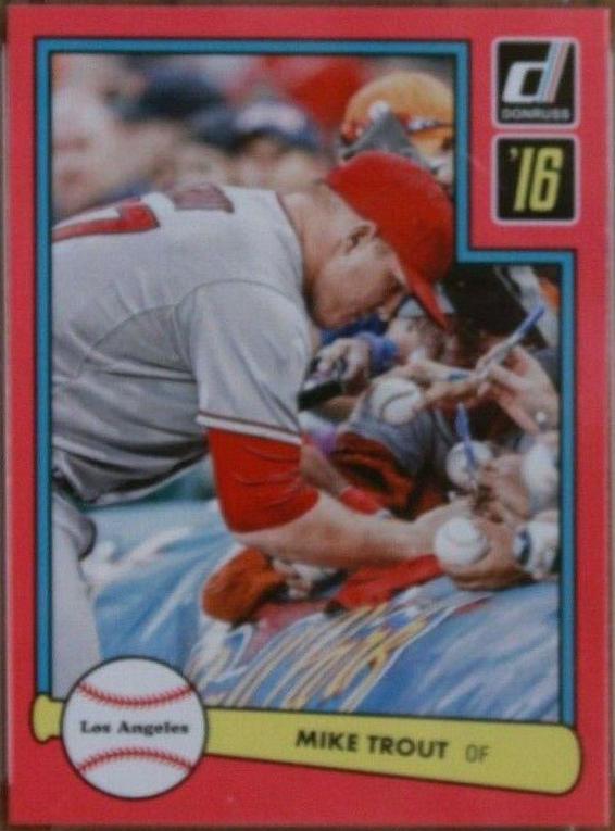 Mike Trout [Pink Border] #1