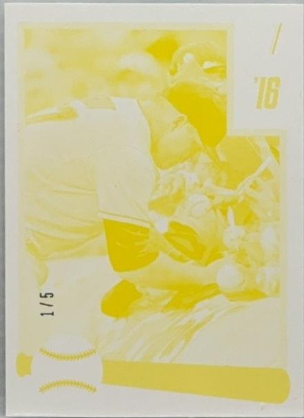 Mike Trout [Test Proof Yellow] #1