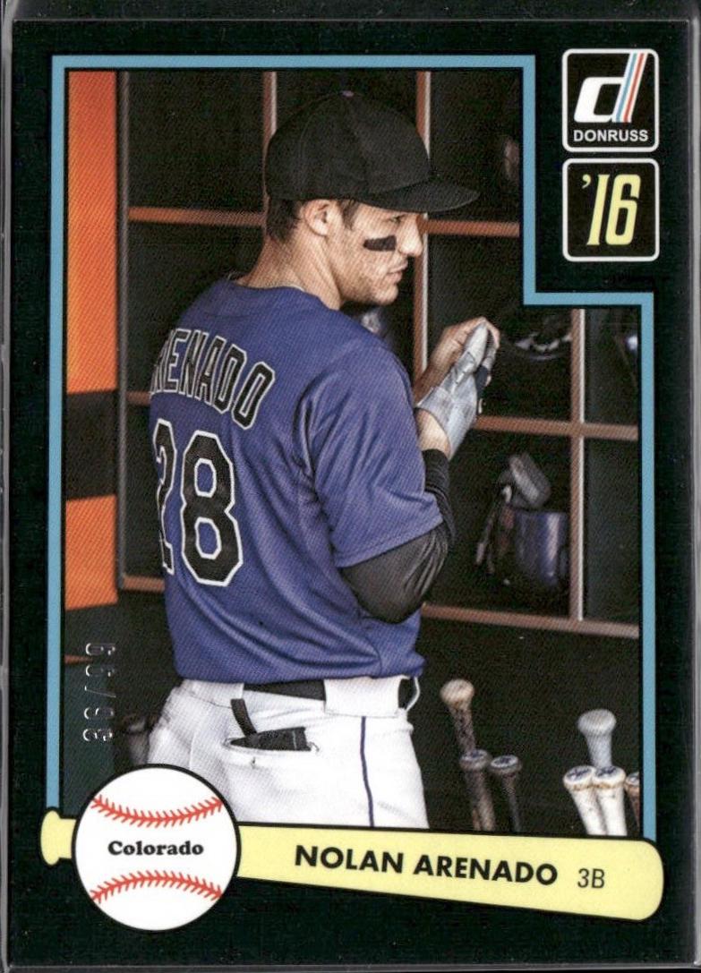 Nolan Arenado [Black Border] #21