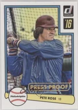 Pete Rose [Gold Press Proof] #46