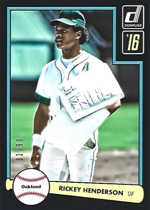 Rickey Henderson [Black Border] #47
