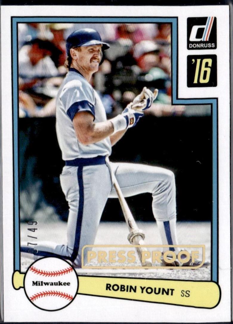Robin Yount [Gold Press Proof] #48