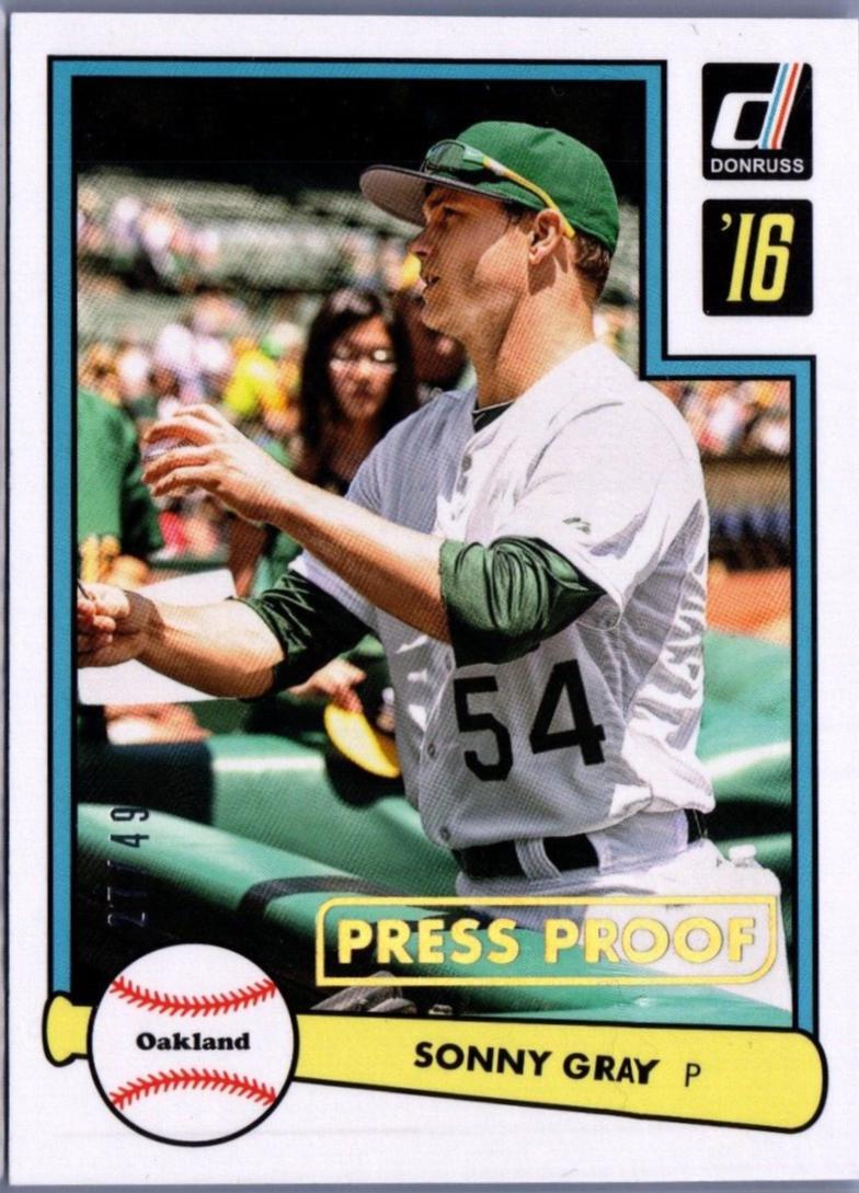Sonny Gray [Gold Press Proof] #5