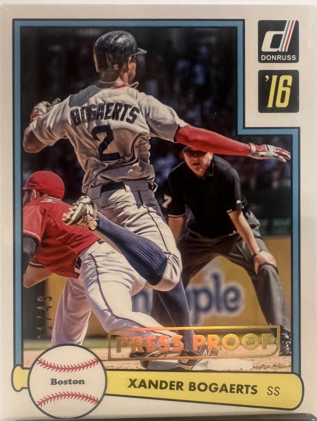 Xander Bogaerts [Gold Press Proof] #26