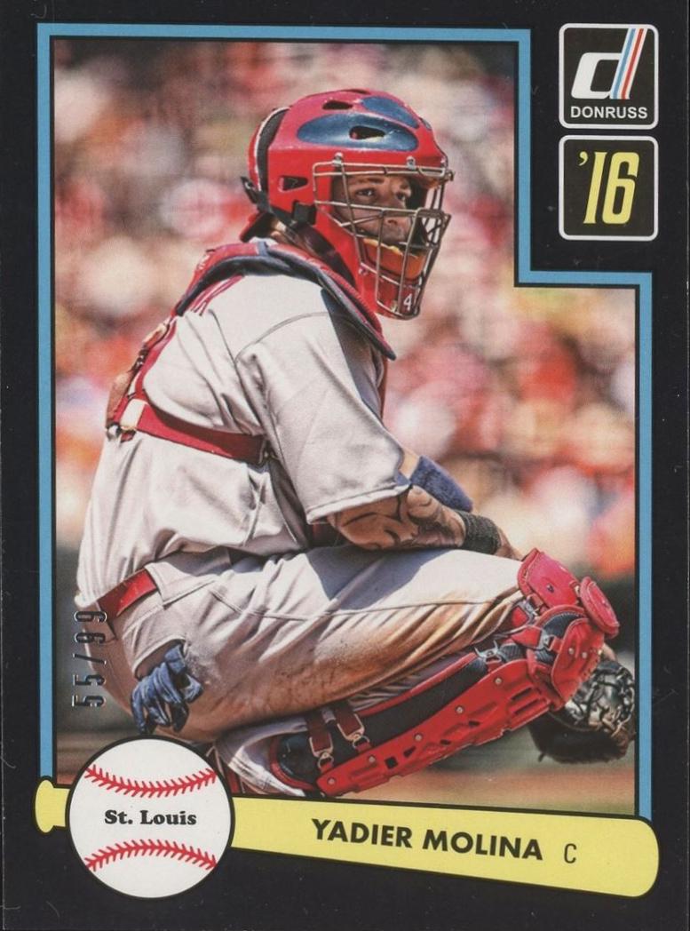 Yadier Molina [Black Border] #10