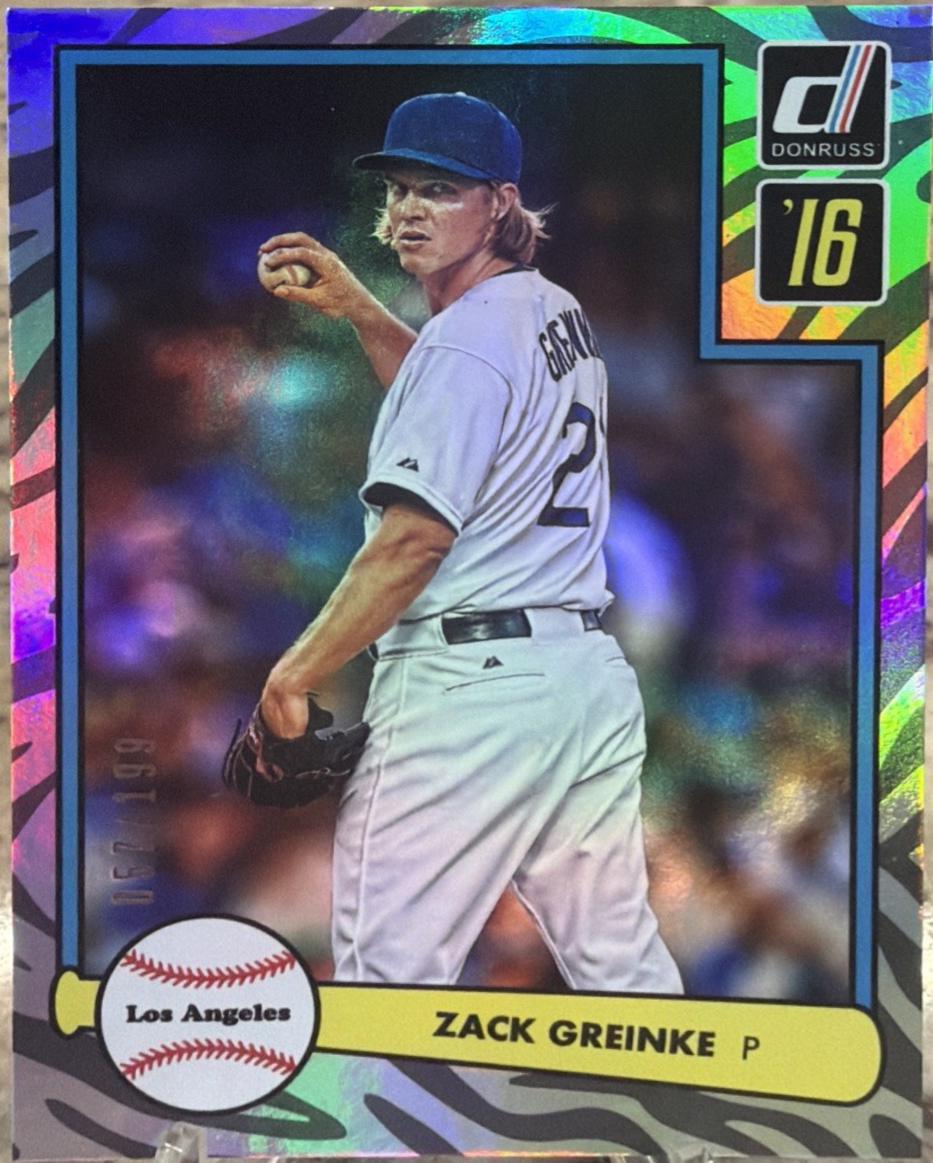 Zack Greinke [Holoflow] #9