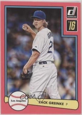 Zack Greinke [Pink Border] #9