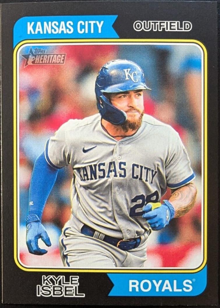Kyle Isbel [Black Border] #535