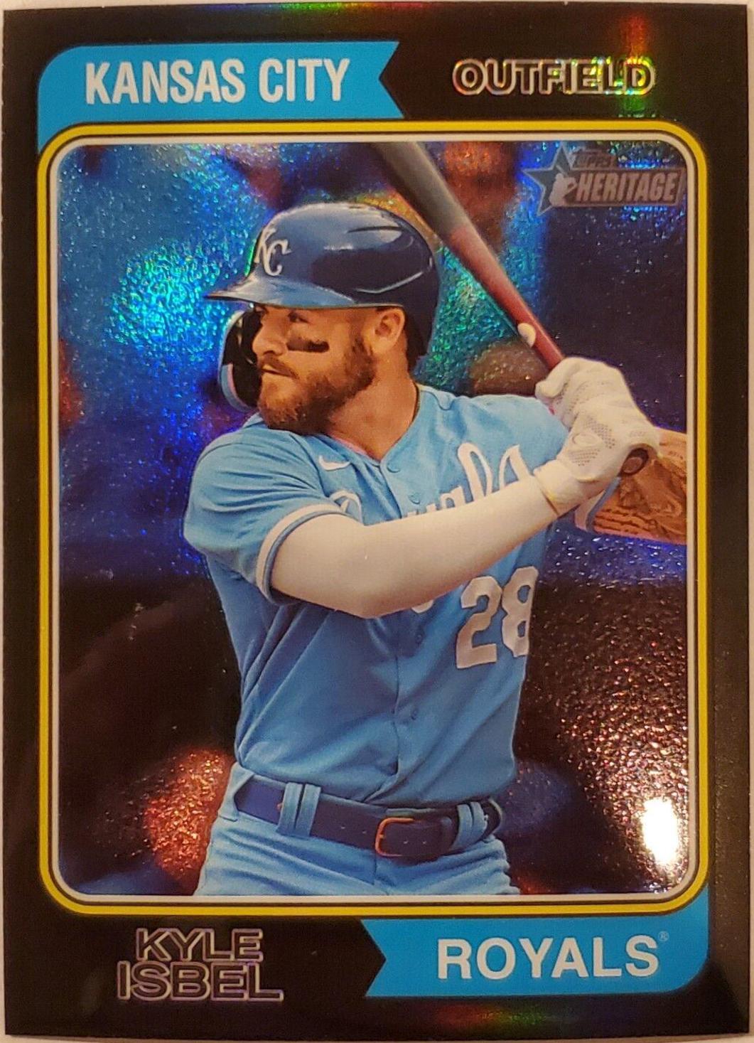 Kyle Isbel [Chrome Black] #535