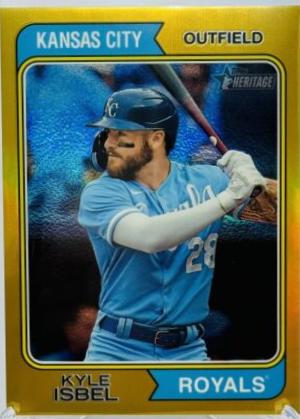 Kyle Isbel [Chrome Gold] #535