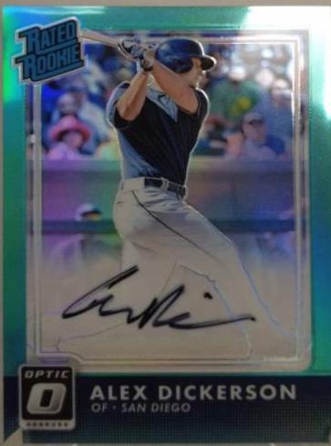 Alex Dickerson [Autograph Aqua] #173