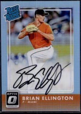Brian Ellington [Autograph Carolina Blue] #170