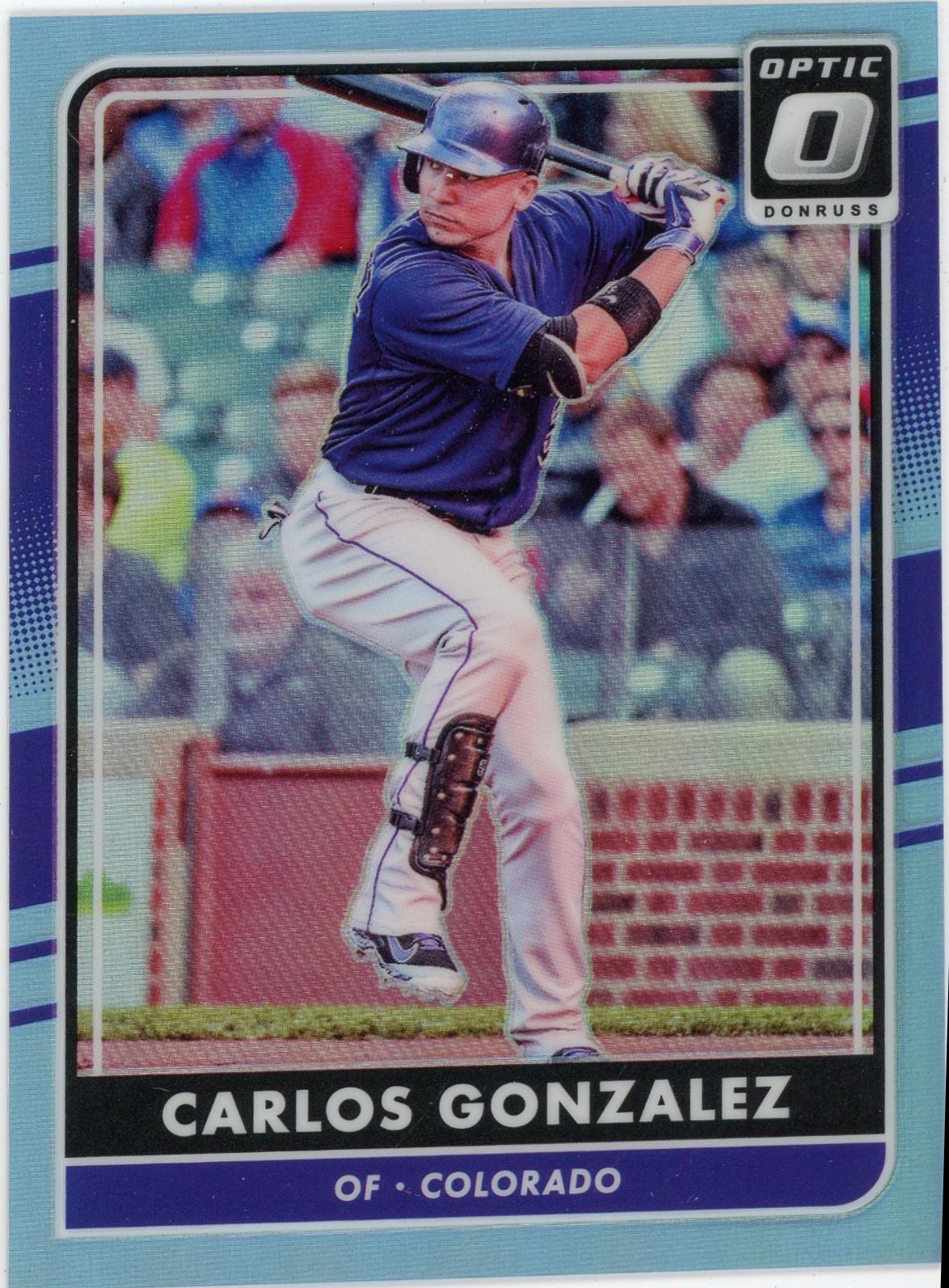 Carlos Gonzalez [Carolina Blue] #72