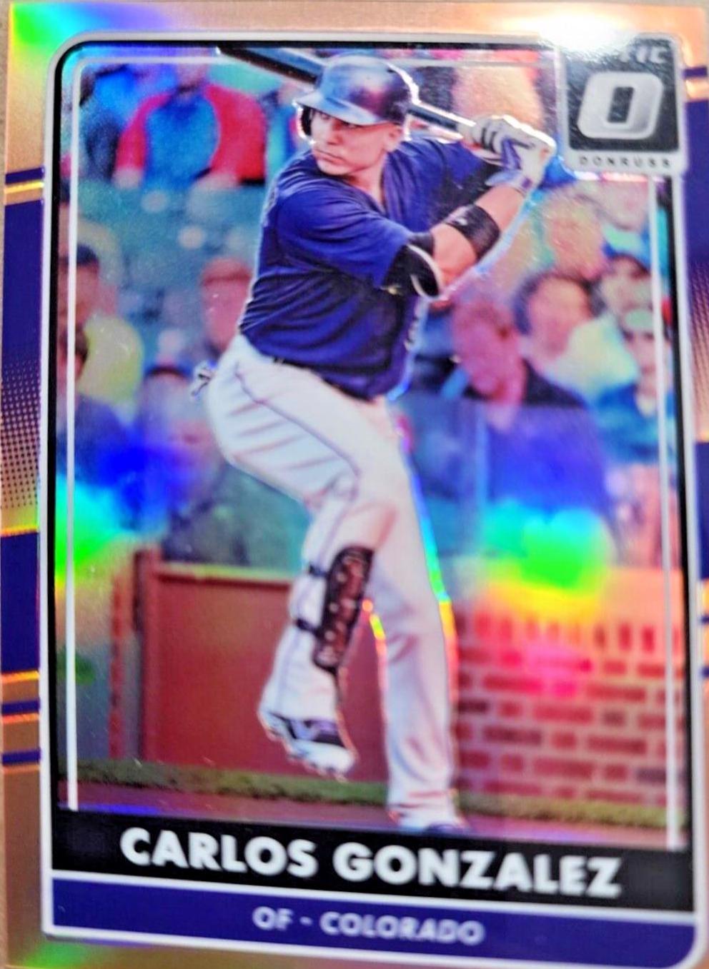 Carlos Gonzalez [Orange] #72