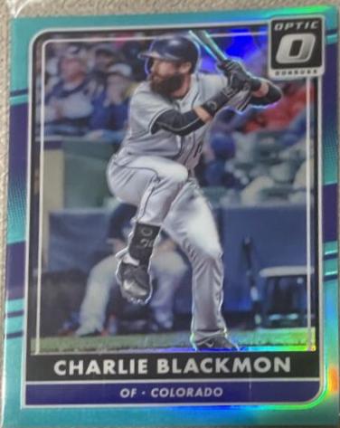 Charlie Blackmon [Aqua] #134