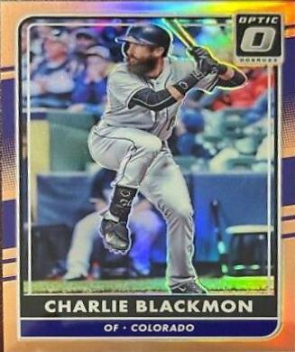Charlie Blackmon [Orange] #134