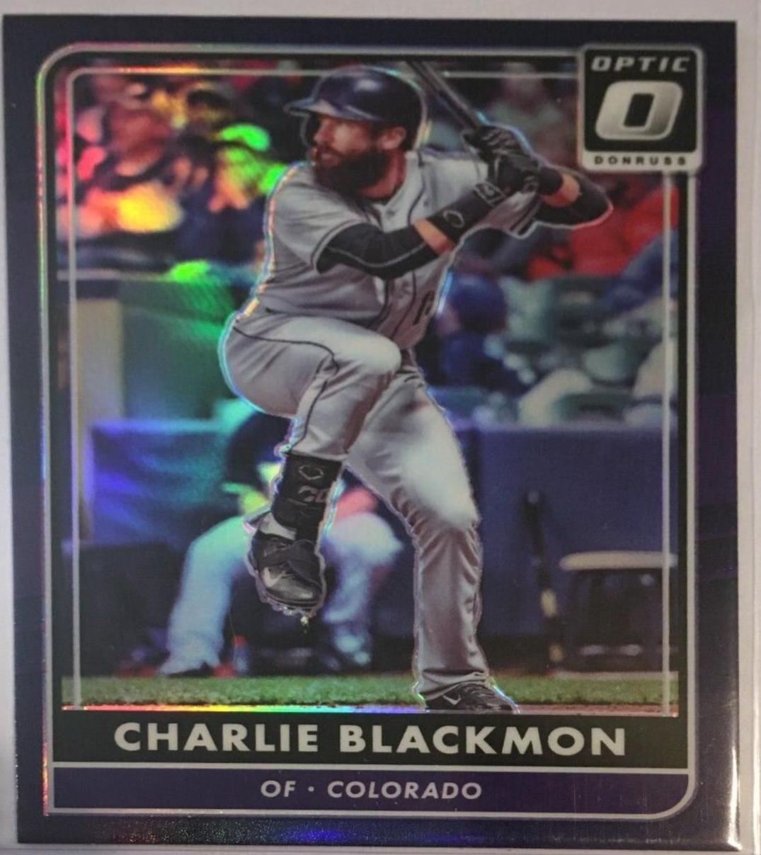Charlie Blackmon [Purple] #134
