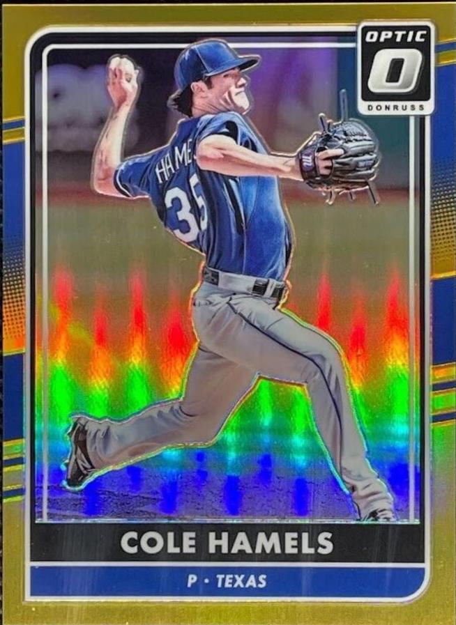 Cole Hamels [Gold] #156