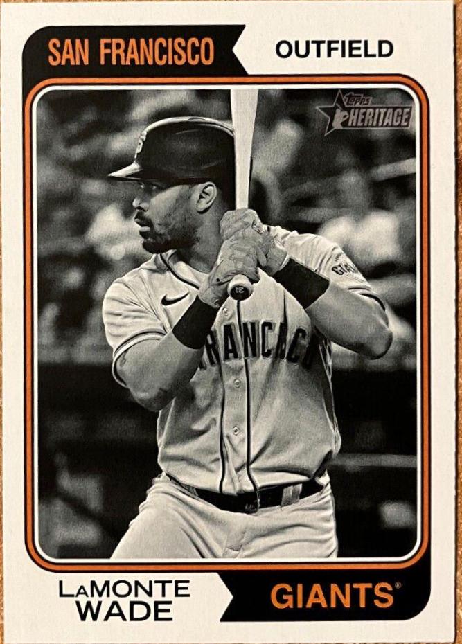LaMonte Wade [Black & White Image Variation] #222