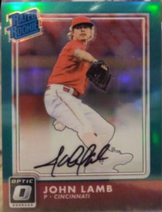 John Lamb [Autograph Aqua] #169