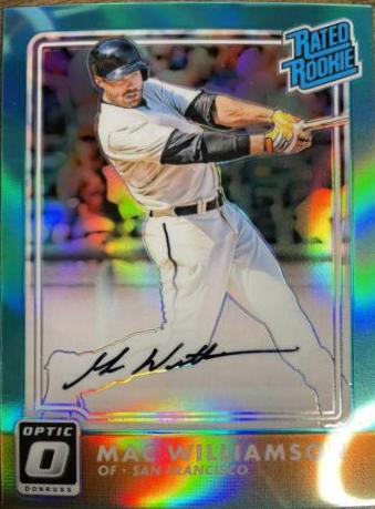 Mac Williamson [Autograph Aqua] #166