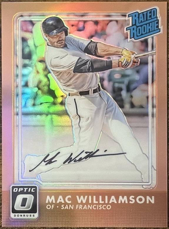 Mac Williamson [Autograph Orange] #166