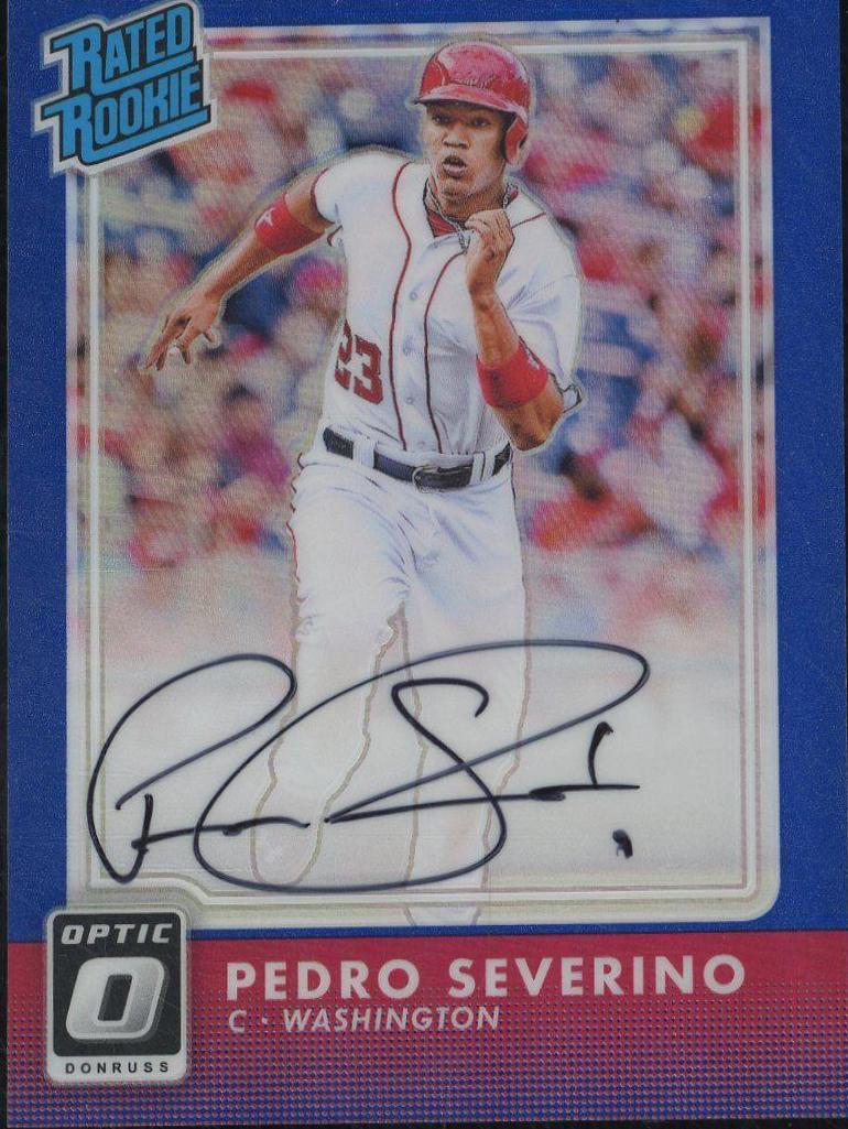 Pedro Severino [Autograph Blue] #175