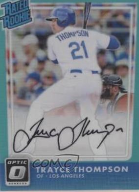 Trayce Thompson [Autograph Carolina Blue] #167