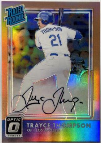 Trayce Thompson [Autograph Orange] #167
