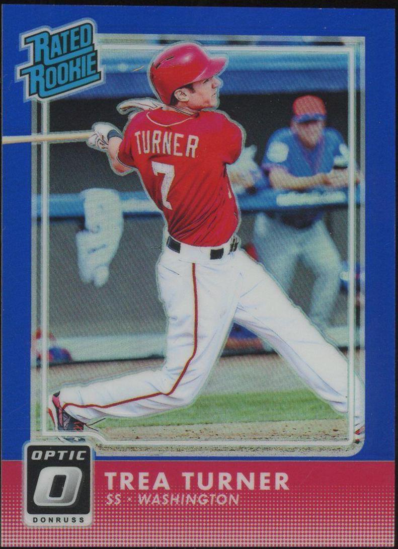Trea Turner [Blue] #33