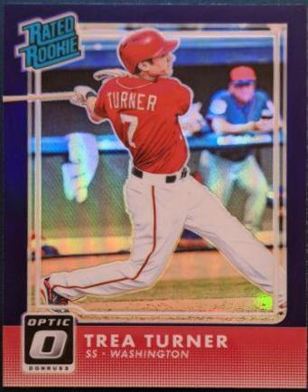 Trea Turner [Purple] #33
