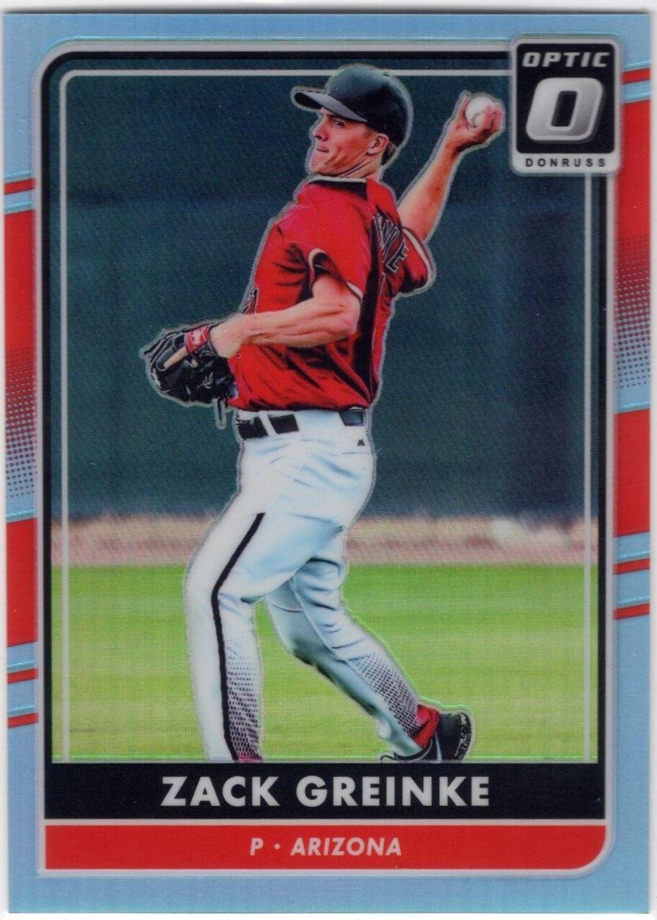 Zack Greinke [Carolina Blue] #124