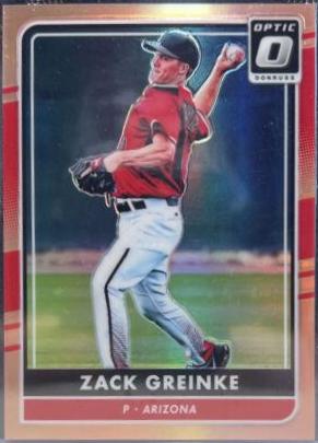 Zack Greinke [Orange] #124