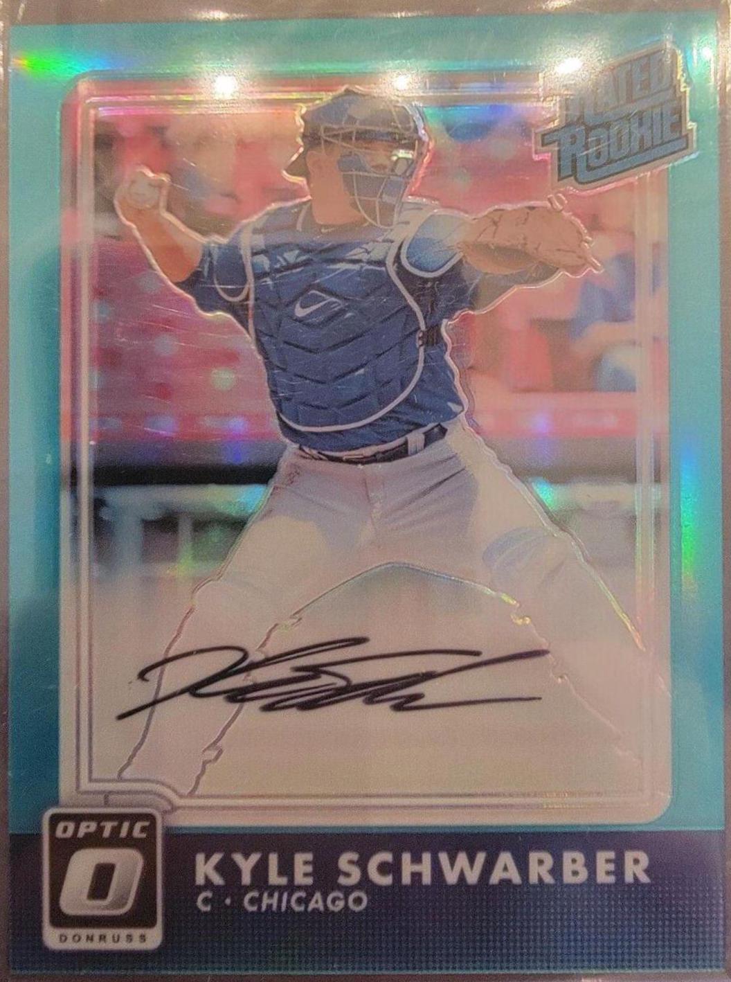 Kyle Schwarber [Aqua] #RR-KS