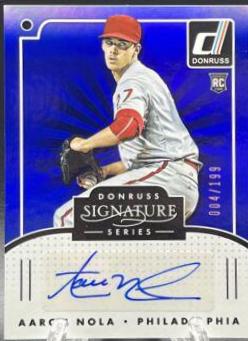 Aaron Nola [Blue] #SGS-AN