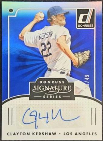 Clayton Kershaw [Blue] #SGS-CL
