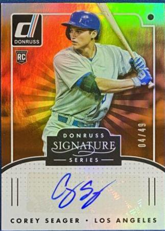 Corey Seager [Orange] #SGS-CS