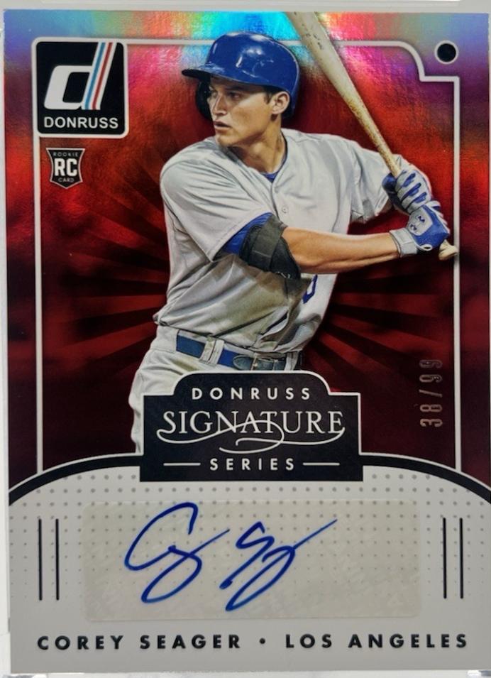 Corey Seager [Red] #SGS-CS