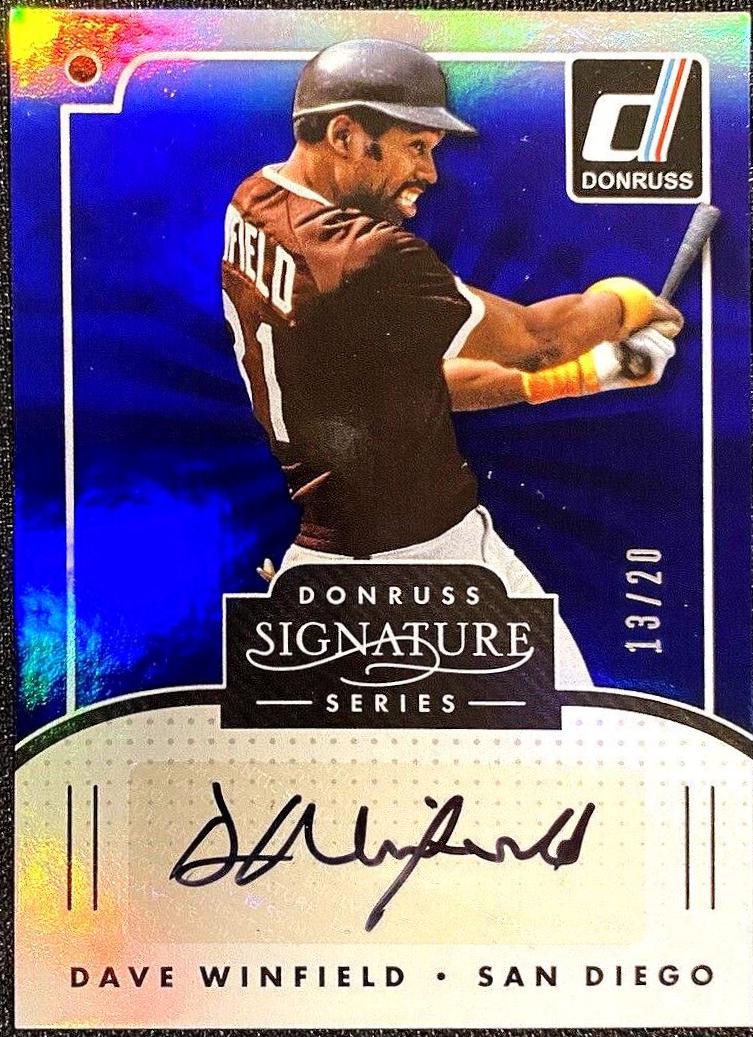 Dave Winfield [Blue] #SGS-DV