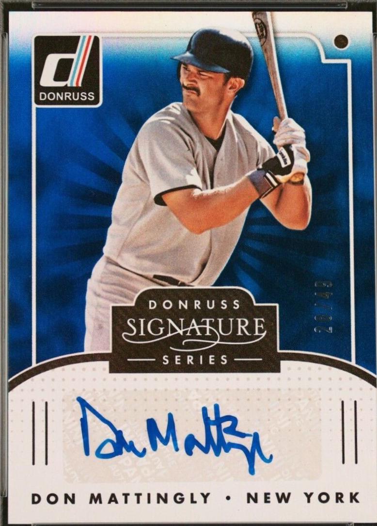 Don Mattingly [Blue] #SGS-DM