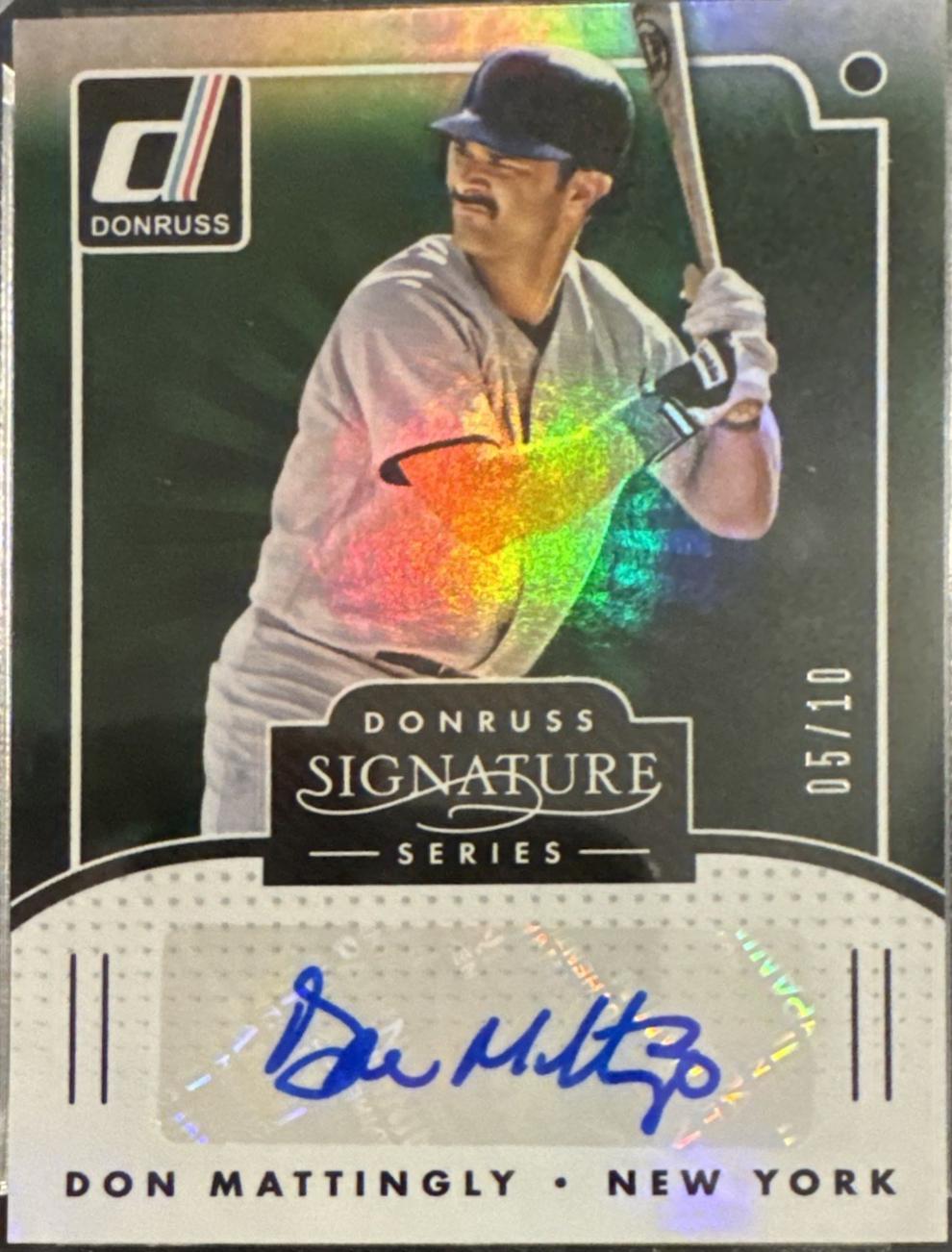 Don Mattingly [Green] #SGS-DM